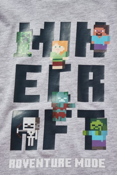 Kinderen: jongens - Set van 2 - Minecraft - pyjama - 4-delig - blauw