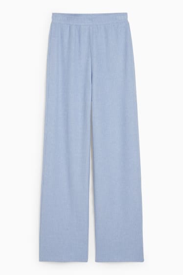 Damen - CLOCKHOUSE - Strickhose - Loose Fit - hellblau