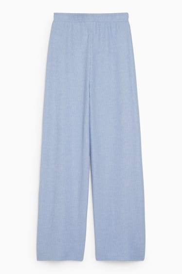 Damen - CLOCKHOUSE - Strickhose - Loose Fit - hellblau