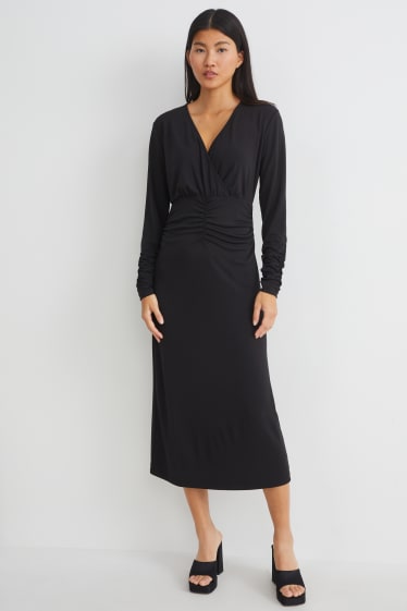 Femmes - Robe fit & flare - noir