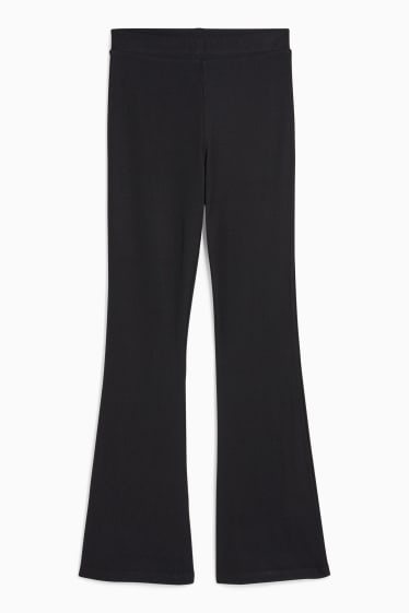 Damen - CLOCKHOUSE - Jersey-Hose - Flared - schwarz