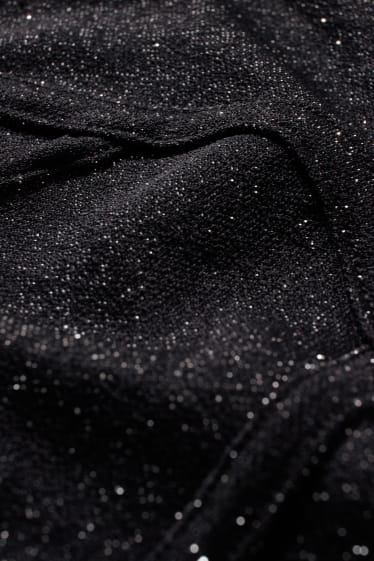 Femmes - CLOCKHOUSE - robe - effet brillant - noir