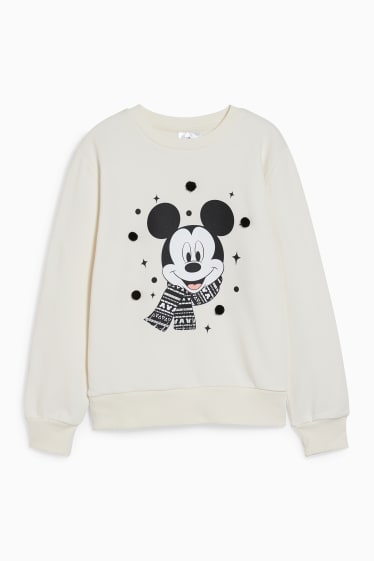 Women - Sweatshirt - Mickey Mouse - cremewhite