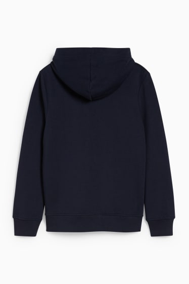 Enfants garçons - Sonic - sweat à capuche - bleu foncé