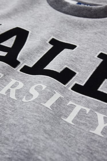 Dames - CLOCKHOUSE - sweatshirt - Yale University - licht grijs-mix