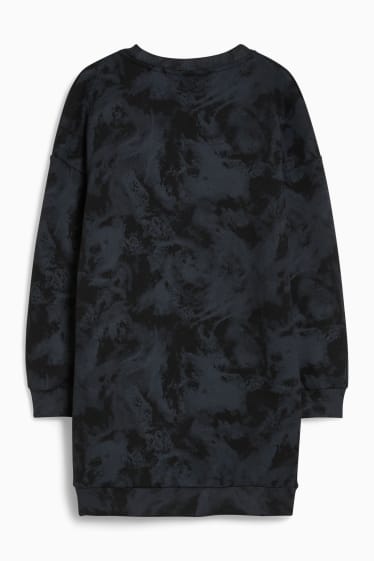 Enfants filles - Stranger Things - robe en molleton - noir