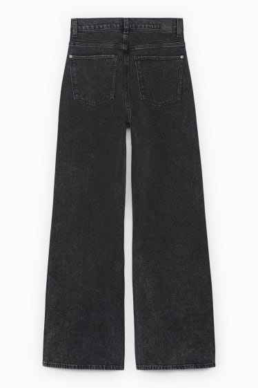 Damen - Loose Fit Jeans - High Waist - LYCRA® - jeansgrau