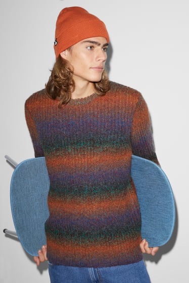 Mężczyźni - Sweter - kolorowy