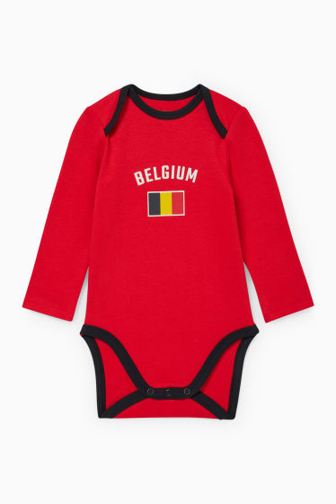 Babies - Baby bodysuit - red