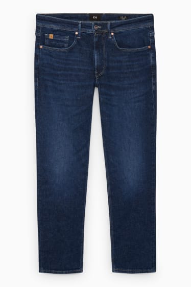 Uomo - Tapered jeans - con fibre di canapa - LYCRA® - jeans blu scuro