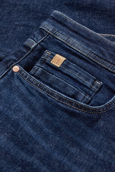 Hommes - Tapered jean - avec fibres de chanvre - LYCRA® - jean bleu foncé