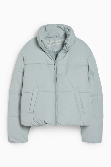 Teens & young adults - CLOCKHOUSE - quilted jacket - mint green