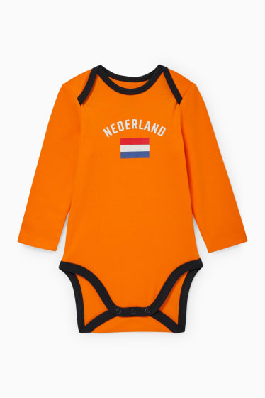 Unisex - Body neonati - arancione