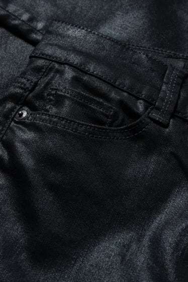 Dames - Slim jeans - high waist - LYCRA® - zwart