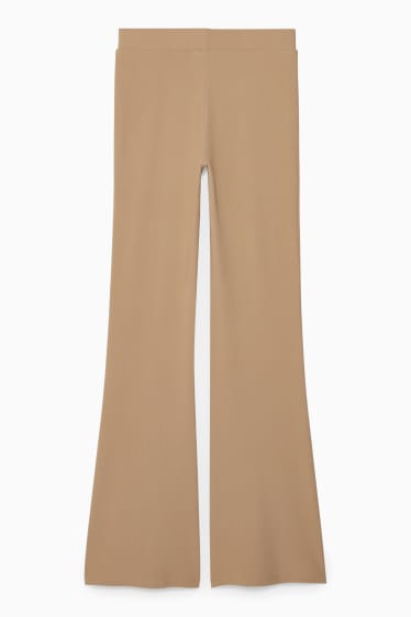 Donna - CLOCKHOUSE - pantaloni in jersey - svasati - beige