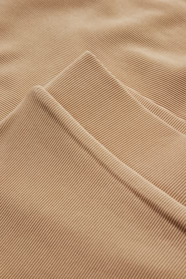 Damen - CLOCKHOUSE - Jersey-Hose - Flared - beige
