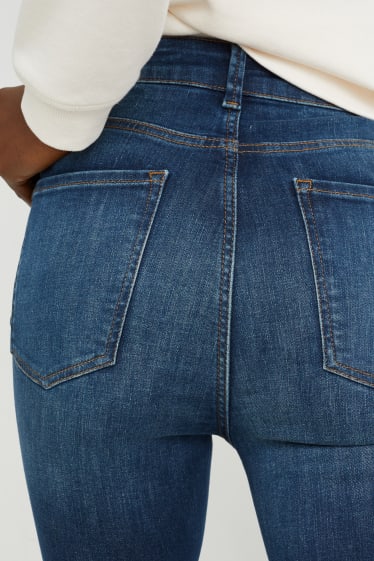 Mujer - Flare jeans - high waist - LYCRA® - vaqueros - azul