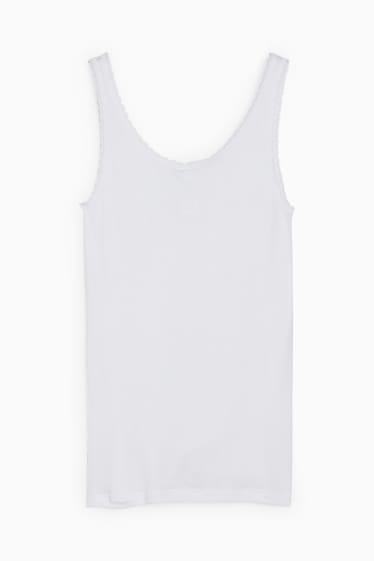 Donna - Top - LYCRA® - bianco