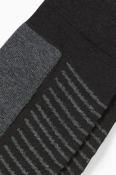 Dámské - Lyžařské ponožky - černá/šedá