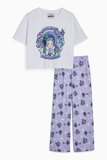 Women - CLOCKHOUSE - pyjamas - Alice in Wonderland - lilac