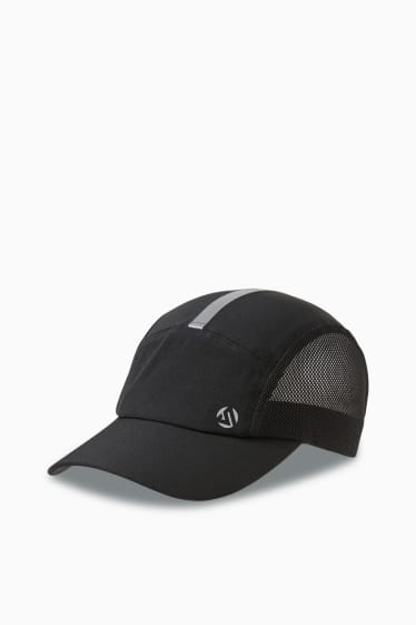 Mężczyźni - Funkcyjna czapka  - czarny