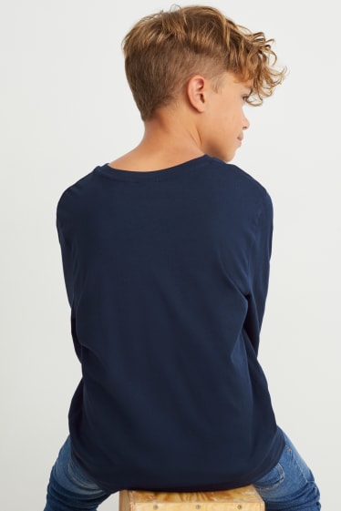 Bambini - Rocket League - maglia a maniche lunghe - blu scuro