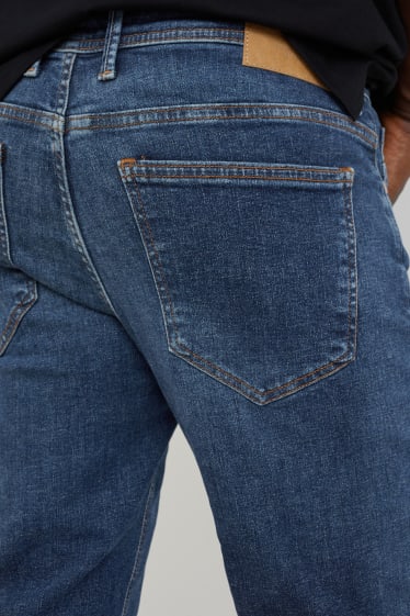 Hommes - Slim jean - avec fibres de chanvre - LYCRA® - jean bleu clair