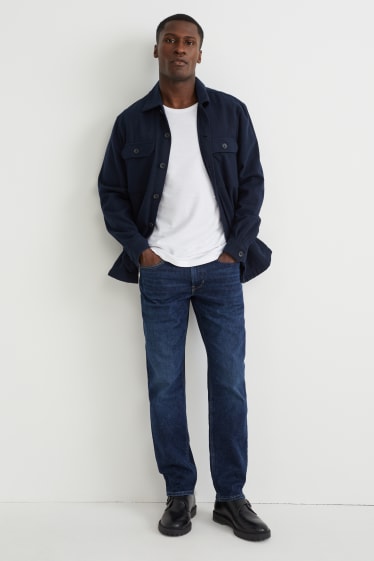 Home - Tapered jeans - amb fibres de cànem - LYCRA® - texà blau fosc