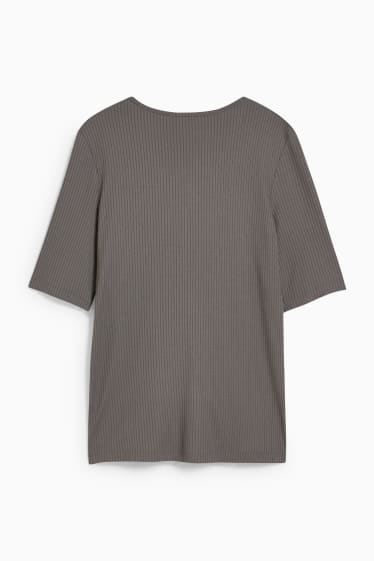 Dames - Voedings-T-shirt - taupe