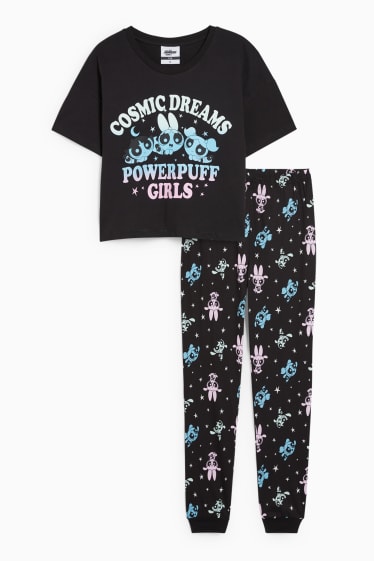 Tieners & jongvolwassenen - CLOCKHOUSE - pyjama - Powerpuff Girls - zwart