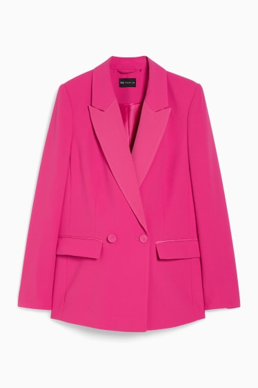 Dames - Blazer - regular fit - fuchsiarood