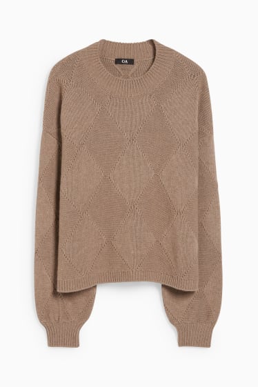 Femmes - Pullover - beige