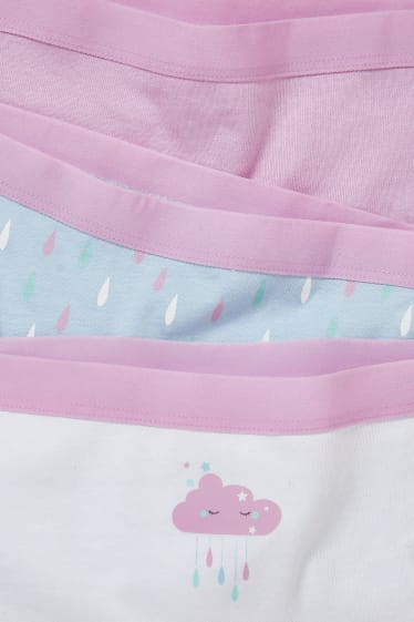 Kinderen - Set van 4 - boxershorts - lichtblauw