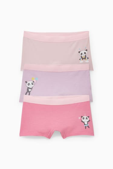 Niños - Pack de 3 - boxers - rosa