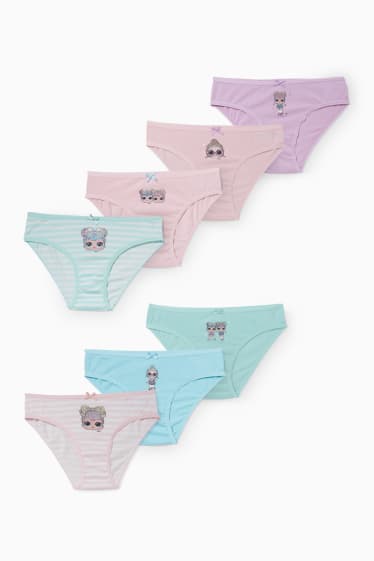 Kinder Mädchen - Multipack 7er - L.O.L. Surprise - Slip - mintgrün