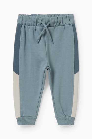 Bébés garçons - Ensemble bébé - 2 pièces - bleu / gris foncé