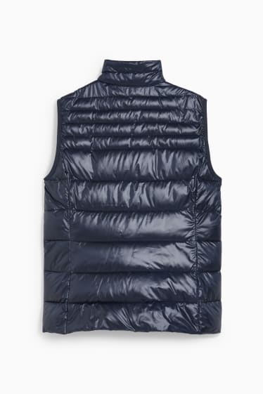 Donna - Gilet trapuntato - blu scuro