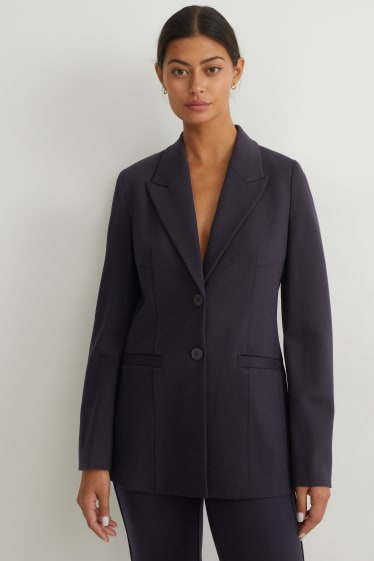 Donna - Blazer - regular fit - blu scuro