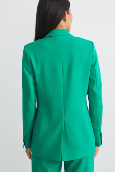 Femmes - Blazer - regular fit - vert
