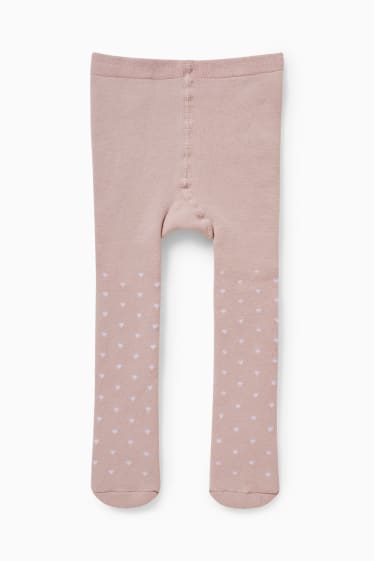 Babys - Baby-Thermo-Strumpfhose - rosa