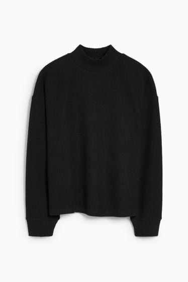 Damen - Sweatshirt - schwarz