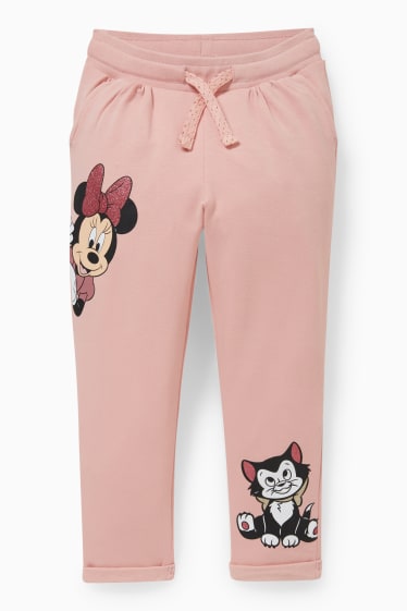 Enfants filles - Minnie Mouse - pantalon de jogging - rose