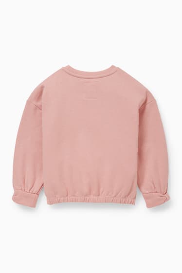 Enfants filles - Minnie Mouse - sweat - rose