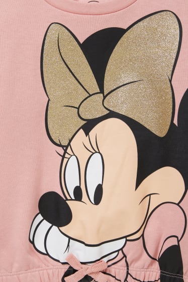 Enfants filles - Minnie Mouse - sweat - rose