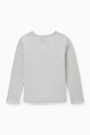 Children Boys - Star Wars: The Mandalorian - long sleeve top - light gray-melange