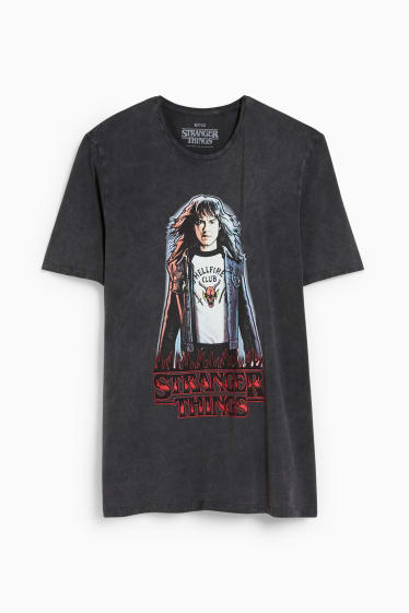 Men - CLOCKHOUSE - T-shirt - Stranger Things - dark gray