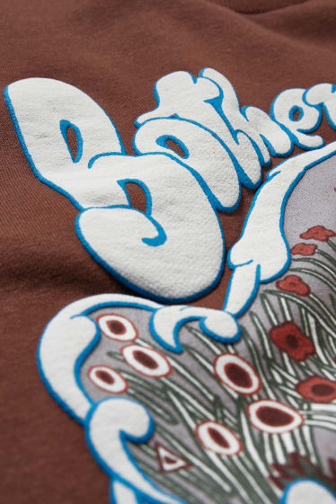 Mujer - CLOCKHOUSE - sudadera - Winnie the Pooh - marrón oscuro