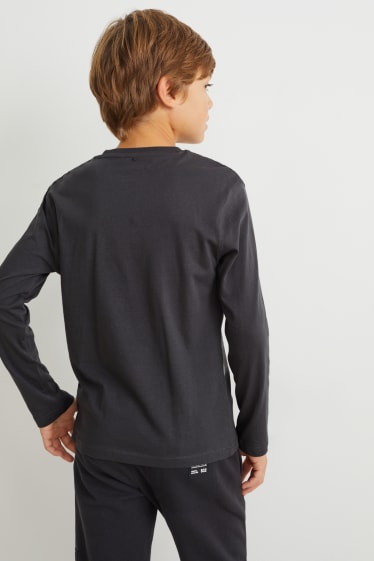 Bambini - Maglia a maniche lunghe - grigio scuro