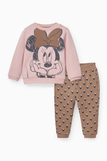 Babys - Minnie Maus - Baby-Outfit - 2 teilig - rosa