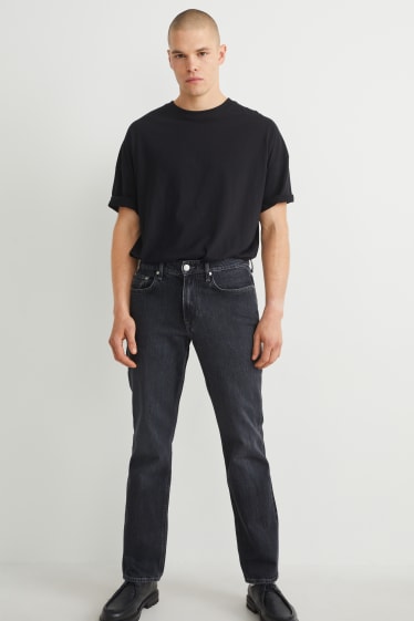 Men - Regular jeans - denim-dark gray